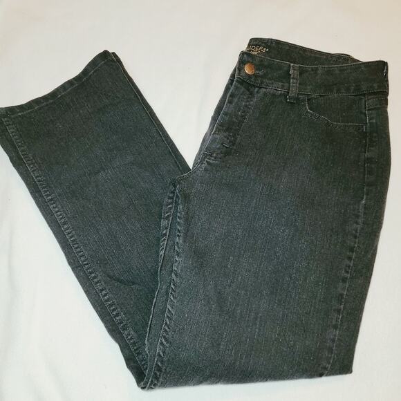 Riders by Lee midrise bootcut black jeans - Picture 1 of 5